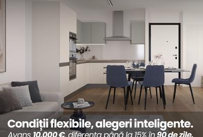 Apartament 3 camere Pipera - Avans 10.000 euro - 1
