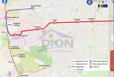 Apartament cu 2 camere decomandat în Prelungirea Ghencea
