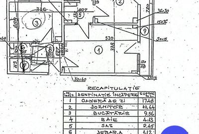 METROU TIMPURI NOI- CALEA VAC-ARESTI-2 CAMEREE -ETAJ 4 60MP, -PRET 150000 EUR - 9