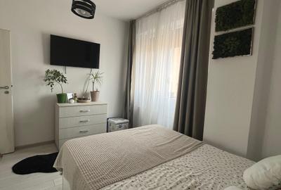 Apartament cu 2 camere semidecomandat, mobilat în Chiajna