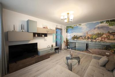 Apartament cu 2 camere nedecomandat în Centrul Civic