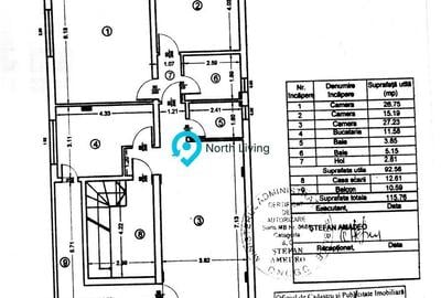 Apartament 3 camere, loc de parcare Arondată Școlii 179-Bucurestii noi - 14