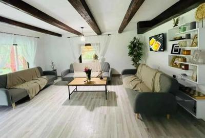 Vand in Cimpul Cetatii casa de vacanta cu 5 camere plus living, mobilat si utila - 1