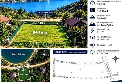 Teren Construcții de 840 mp, în Valea Doftanei