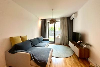 Apartament vanzare 2 camere Sos. Nordului | Grădină 37mp | mobilat lux - 1