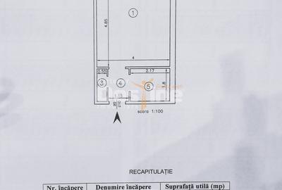 Apartament 1 Cameră 32 m, etaj intermediar, imobil cu lift - 11