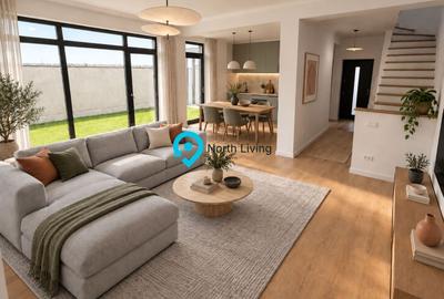 Duplex cu 5 camere în Central