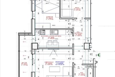 Apartament tip 2 camere + birou – 69,85 mp, Freya Home - 11