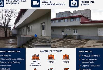 Spațiu industrial, 4000 mp în Nord-Est