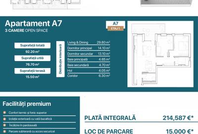 Apartamente 3 Camere Zona Torontalului - 1