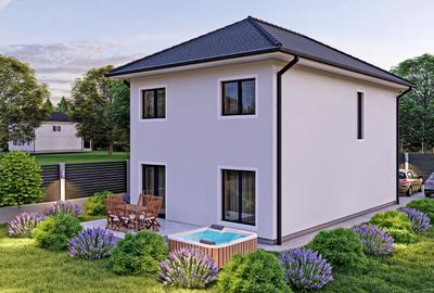 Casă individuală 326 mp teren - La cheie - Cristian, Sibiu - 2