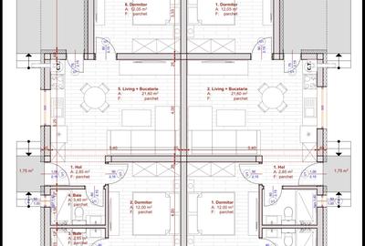Duplex 3 camere pe parter cu finisaje la alegere – Albina - 2