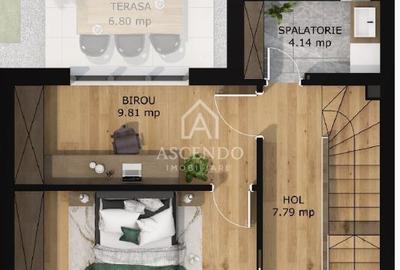 Casă 4 camere în Pipera | 144 mp utili, grădină 100 mp - 19
