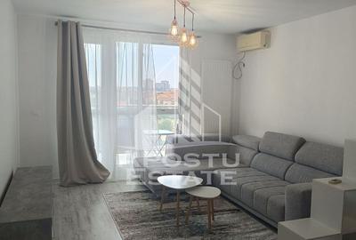 Apartament cu 2 camere semidecomandat, mobilat în Lipovei