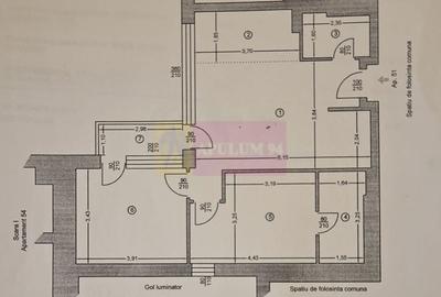 Rasarit de Soare, Auchan Titan, apartament 3 camere - 15