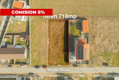 Teren Construcții intravilan de 718 mp, în Săcălaz