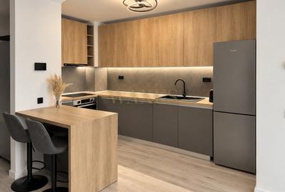 Apartament cu 2 camere semidecomandat, mobilat în Mărăști