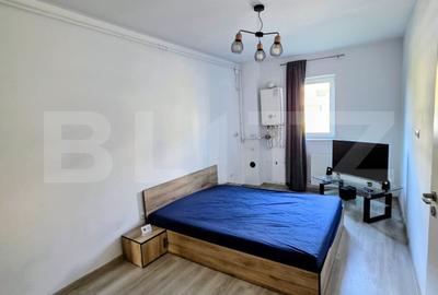Apartament cu 2 camere semidecomandat, mobilat în Florești