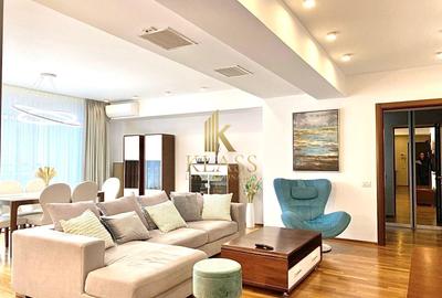 Apartament cu 3 camere semidecomandat, mobilat în Herăstrău