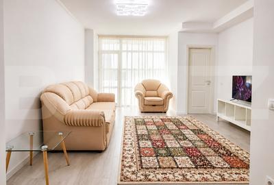 Apartament cu 2 camere semidecomandat, mobilat în Lunca Cetățuii