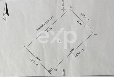 Lot ideal pentru casă – 959 mp, Bradu Central, deschidere 40 m - 3