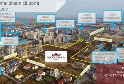 Propietar vand teren 53850 mp in zona Coresi, Tractorul , Brasov . - 1