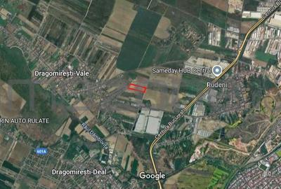 Dragomiresti Valea - Langa Centura, teren 15.600 mp, 35E/mp - 2