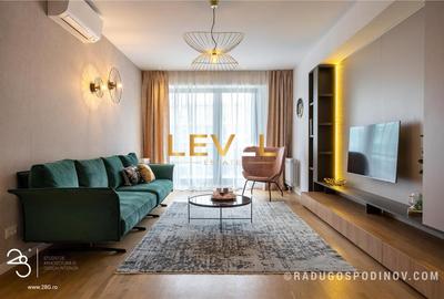 Apartament cu 3 camere semidecomandat, mobilat în Herăstrău