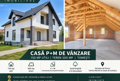 Casă individuală cu 5 camere în Tomești
