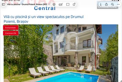 Vila deosebită cu piscina pe Drumul Poienii, Brașov