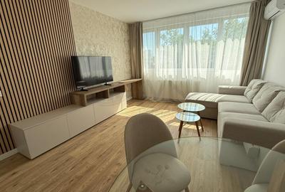 Apartament cu 3 camere decomandat, mobilat în Tineretului
