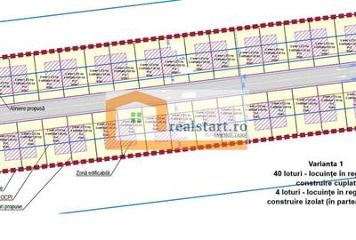 Investie, Balotesti, 15000mp intravilan, D 54,7ml, zona noua de case - 1
