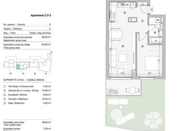 APARTAMENT 2 CAMERE | MOBILAT SI UTILAT PREMIUM | CASA PRESEI - 20