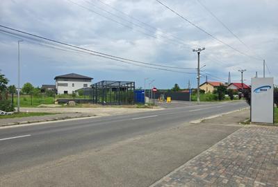 Balotești Str. Cireșului - Teren intravilan 1068 mp, deschidere 33 ml, utilități - 9