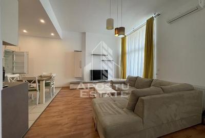 Apartament cu 2 camere semidecomandat, mobilat în Soarelui