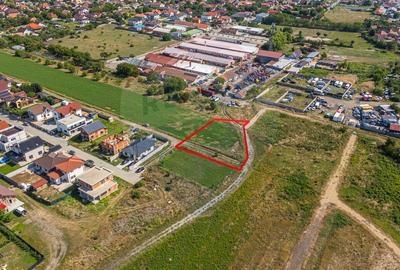 Teren 1237 mp cu PUZ aprobat de vanzare Bujac,Arad - 5