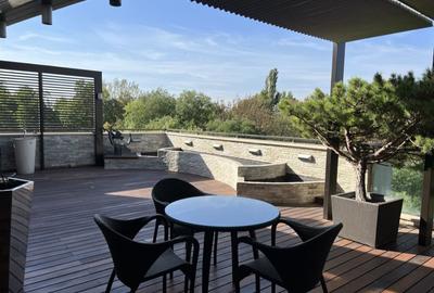 Penthouse cu 7 camere decomandat, mobilat în Herăstrău