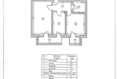 Vanzare 2 Camere Kristal Residence Berceni | 60mp | loc parcare - 15
