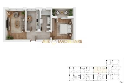 2 Camere de vanzare | Berceni | NOU | Finalizat | 0% Comision - 1