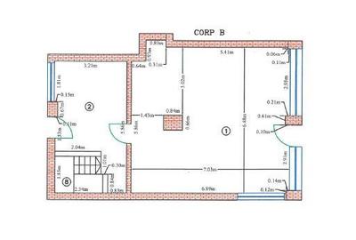 Spatiu comercial zona Barbu vacarescu 127 mp S+P - 2