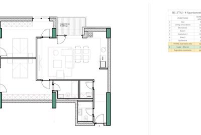 First Rent | 3 Rooms + 2 Parking + 2 Terraces | Pipera Plaza - North Avenue - 54