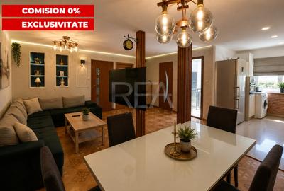 Apartament cu 3 camere semidecomandat, mobilat în Vitan