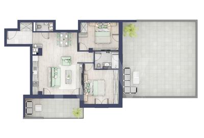 Apartament 3 camere, etaj 1, intabulare vara 2026 - 6