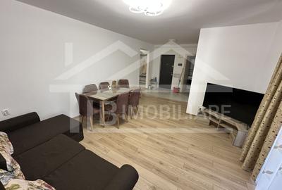 Apartament cu 3 camere semidecomandat în Libertății