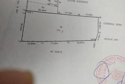 Teren Construcții intravilan de 896 mp, în Tunari