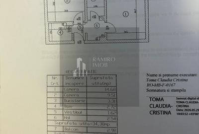 Apartament cu 2 camere decomandat, mobilat în Berceni