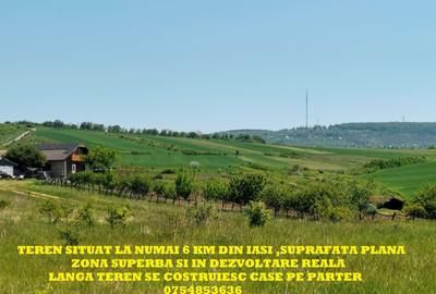 Bucium, 630 mp , 16000 euro,NUMAI 6 km din Iași, ZONĂ SUPERBĂ!!!P+2.P.OT. 30 % - 5