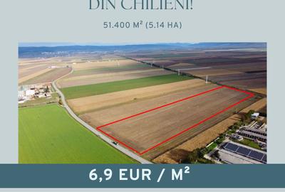 Teren intravilan de vânzare la 3 km de sensul giratoriu din Chilieni! - 1