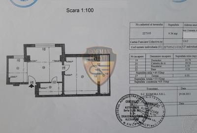 2 camere Energia, Compozitori Baba Novac, 56 mp et 2/9 lift centrala imobil 2012 - 2