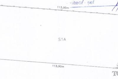 Teren 3096mp Otopeni - la asfalt, 27m deschidere - 4